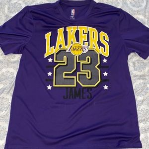 NBA lakers lebron James shirt size Large
